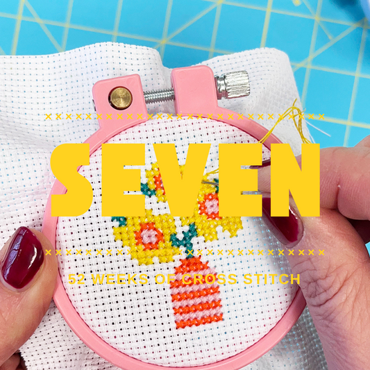 Mini Stitch Project - SEVEN