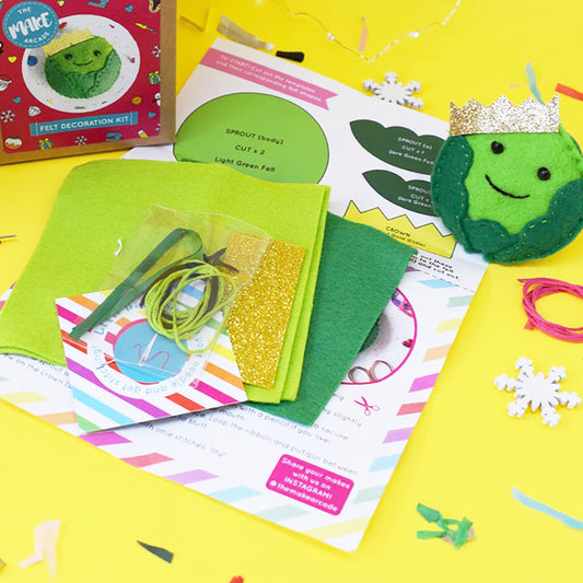 'King Sprout' Felt Decoration Kit