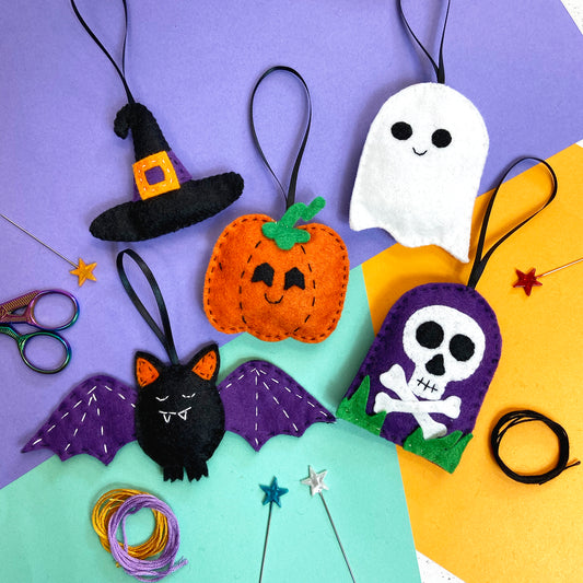 Halloween Mini Felt Decoration Kit