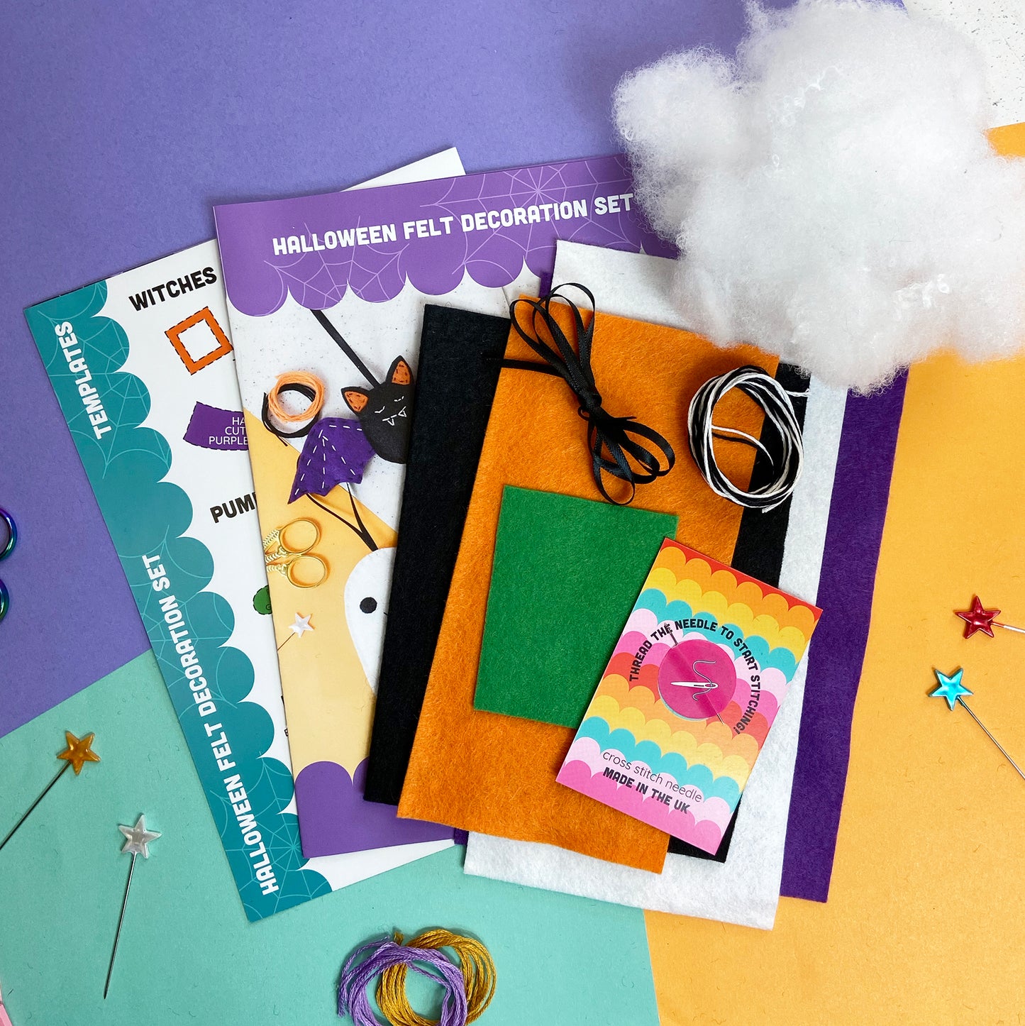 Halloween Mini Felt Decoration Kit