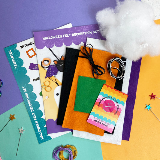 Halloween Mini Felt Decoration Kit