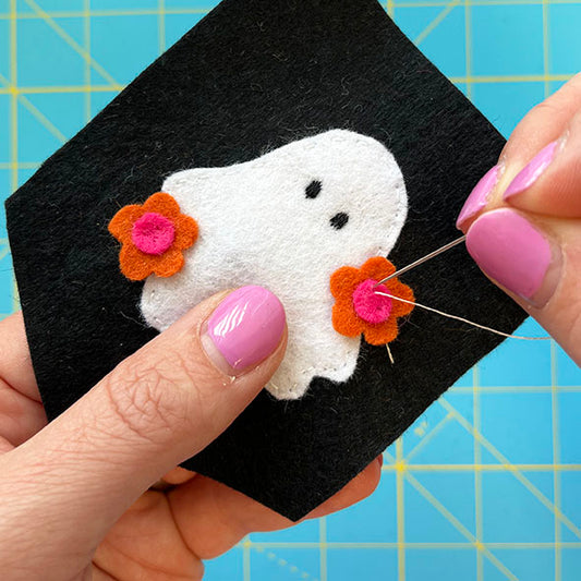 Felt Ghost Banner Craft Kit