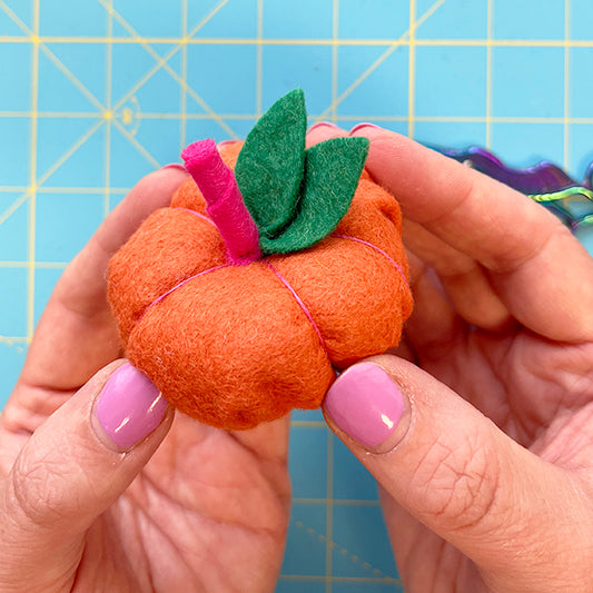 Mini Felt Pumpkin Craft Kit