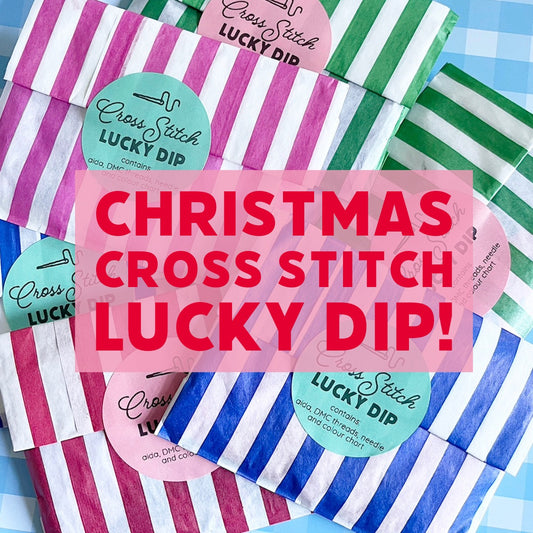 Lucky Dip Christmas Cross Stitch Kit