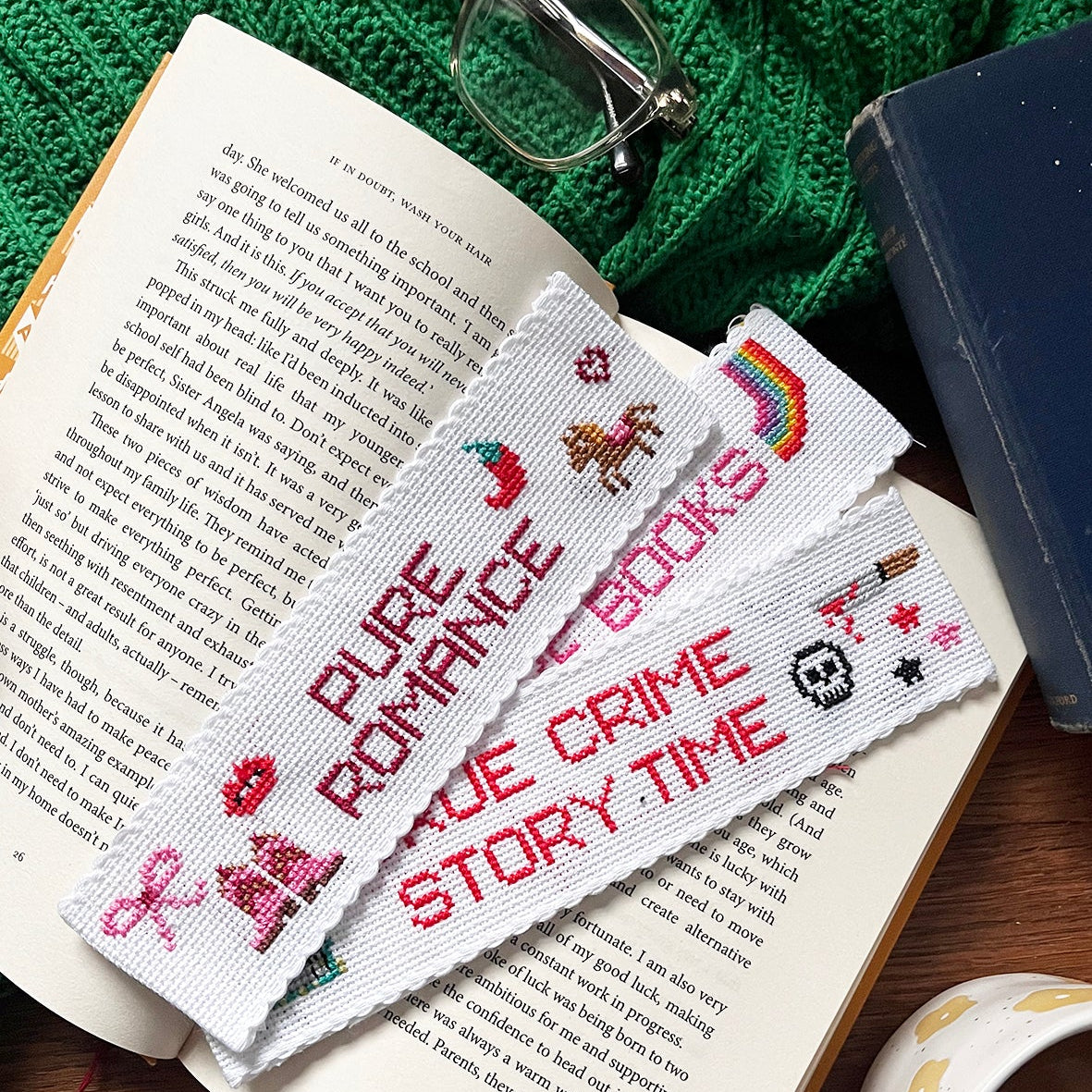 Cross Stitch Bookmark Pattern Book