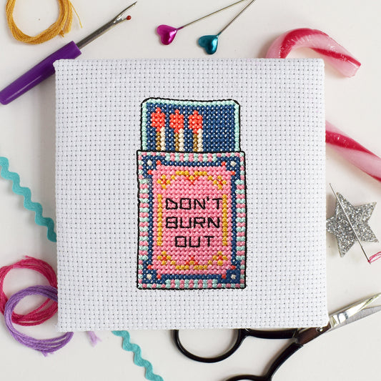 'Matchbox' Mini Cross Stitch Kit