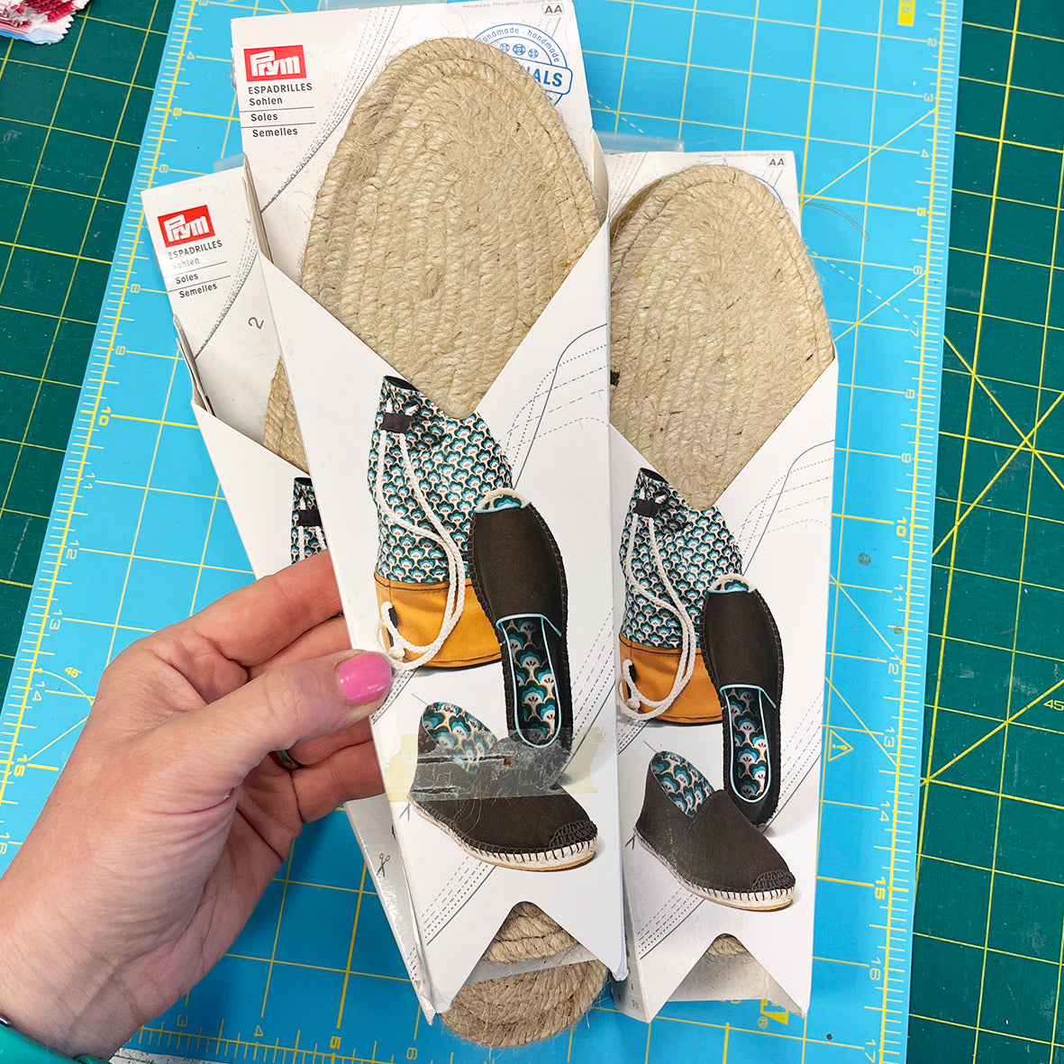 Espadrille Soles - size 40