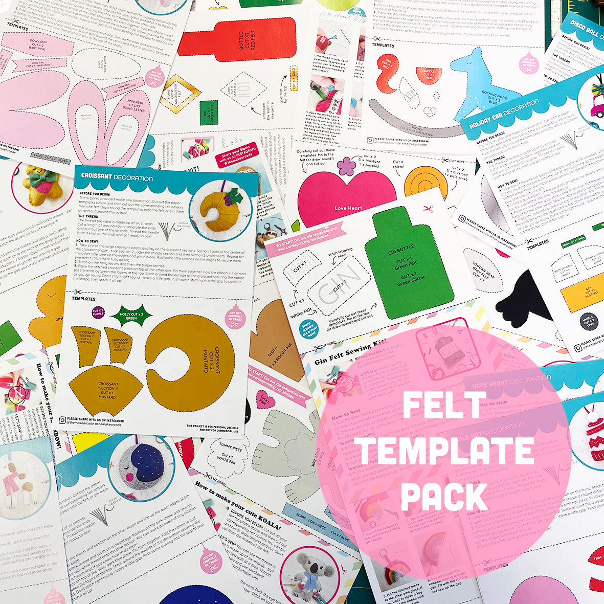 Felt Pattern Bundle