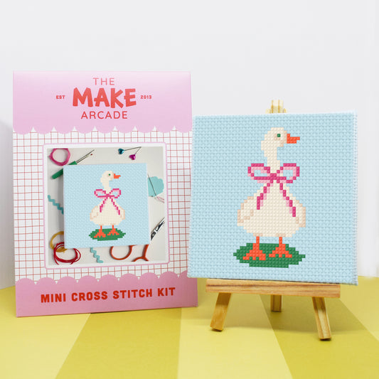'Goose' Mini Cross Stitch Kit