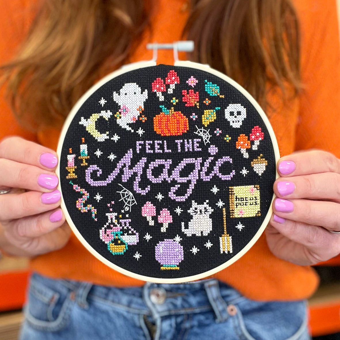 'Feel the Magic' Large Cross Stitch Kit
