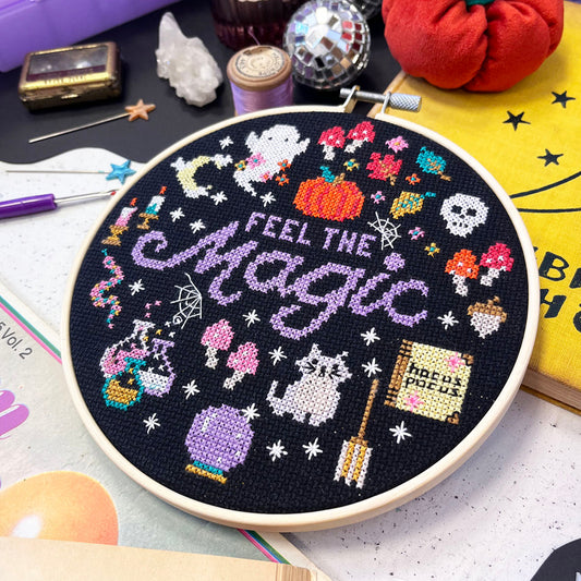 'Feel the Magic' Large Cross Stitch Kit