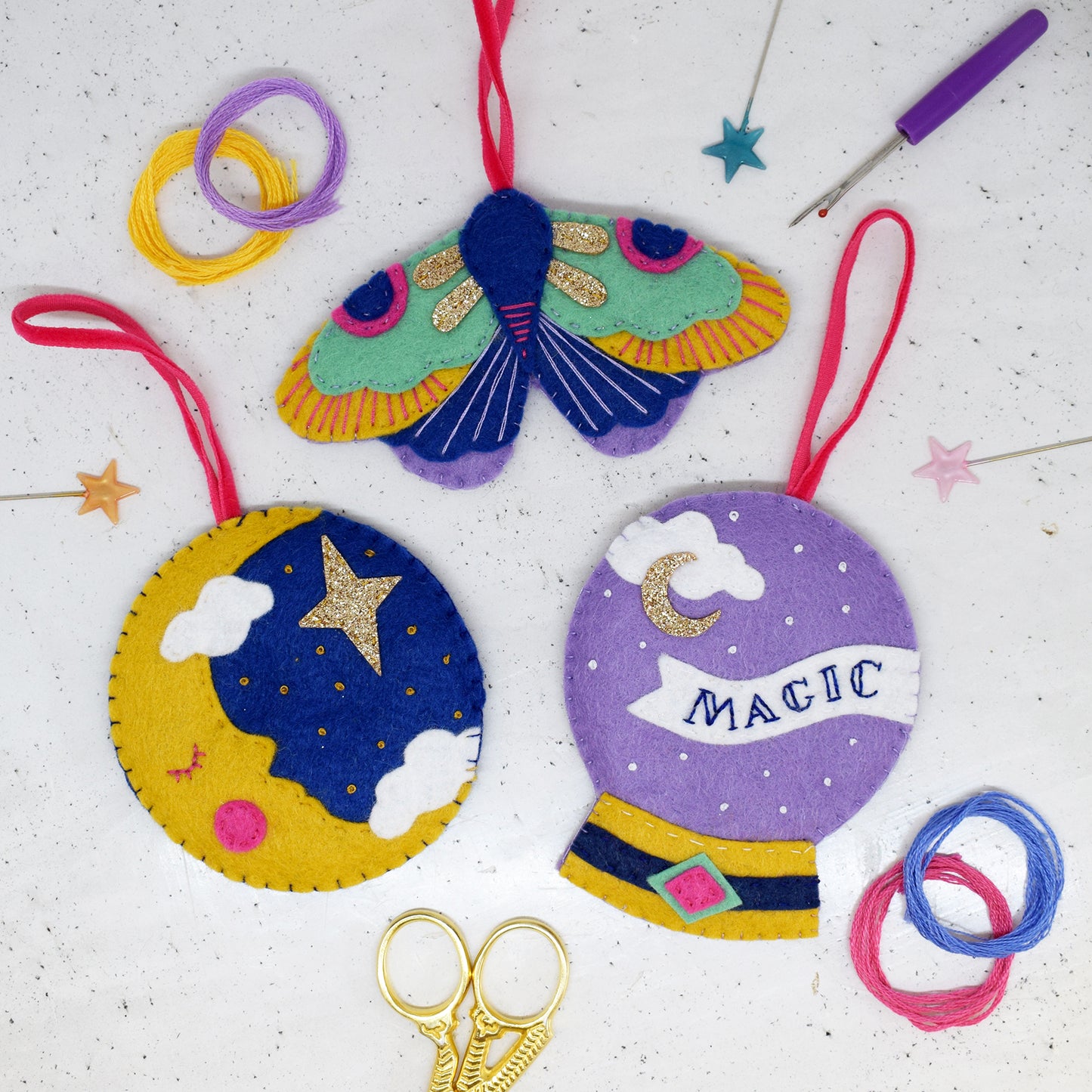 'Make some Magic' Felt Stitching Set