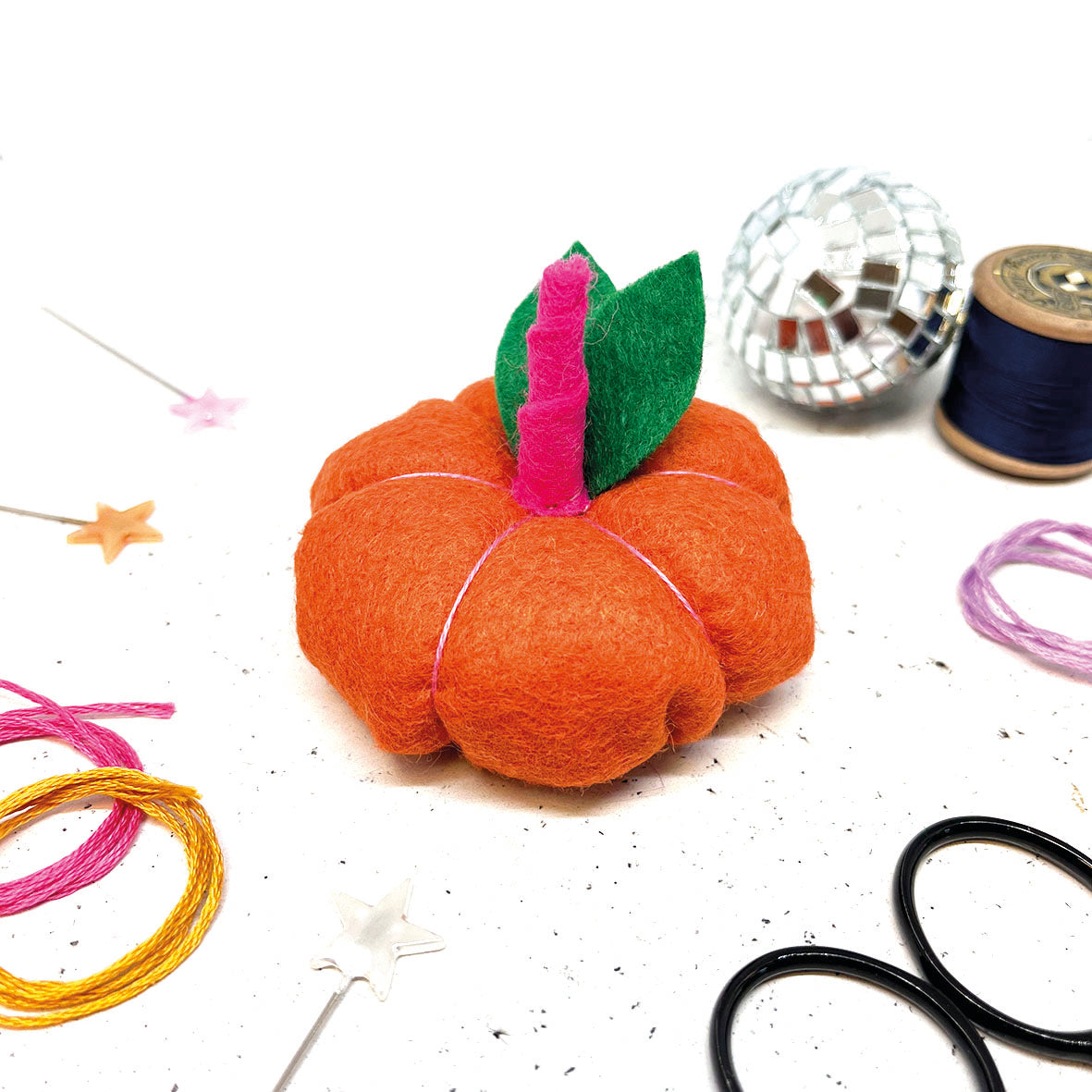 Mini Felt Pumpkin Craft Kit