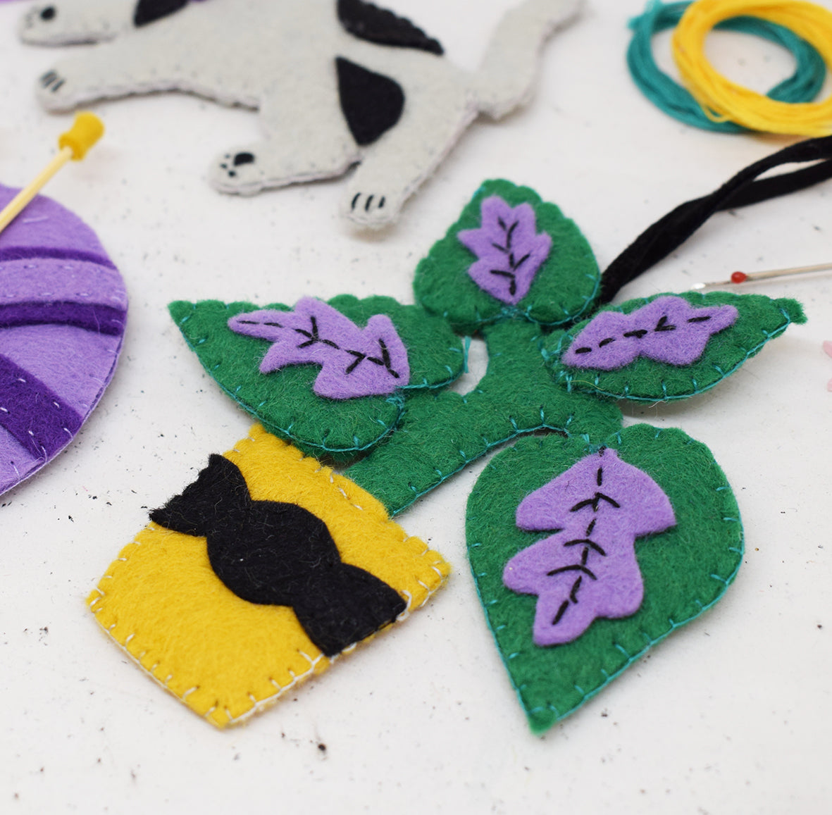 'Craft Cat' Felt Stitching Set