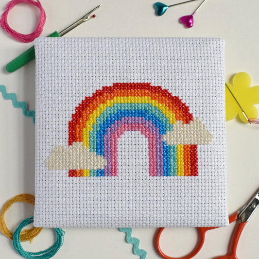 'Over the Rainbow' Mini Cross Stitch Kit