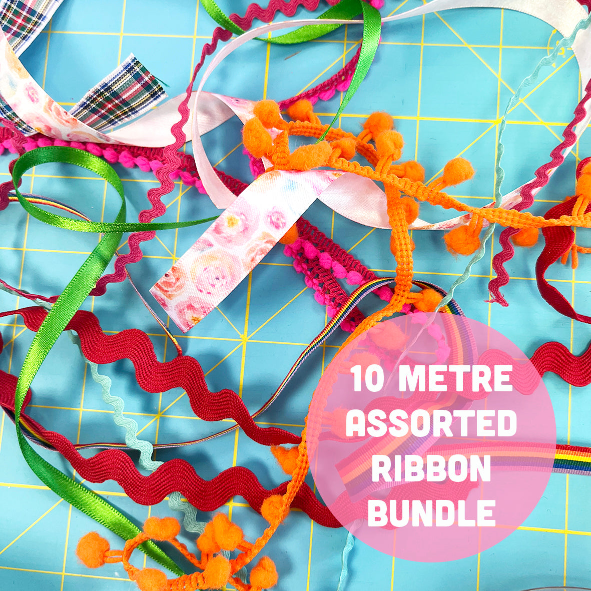 10m Mixed Ribbon + Trim Bundle