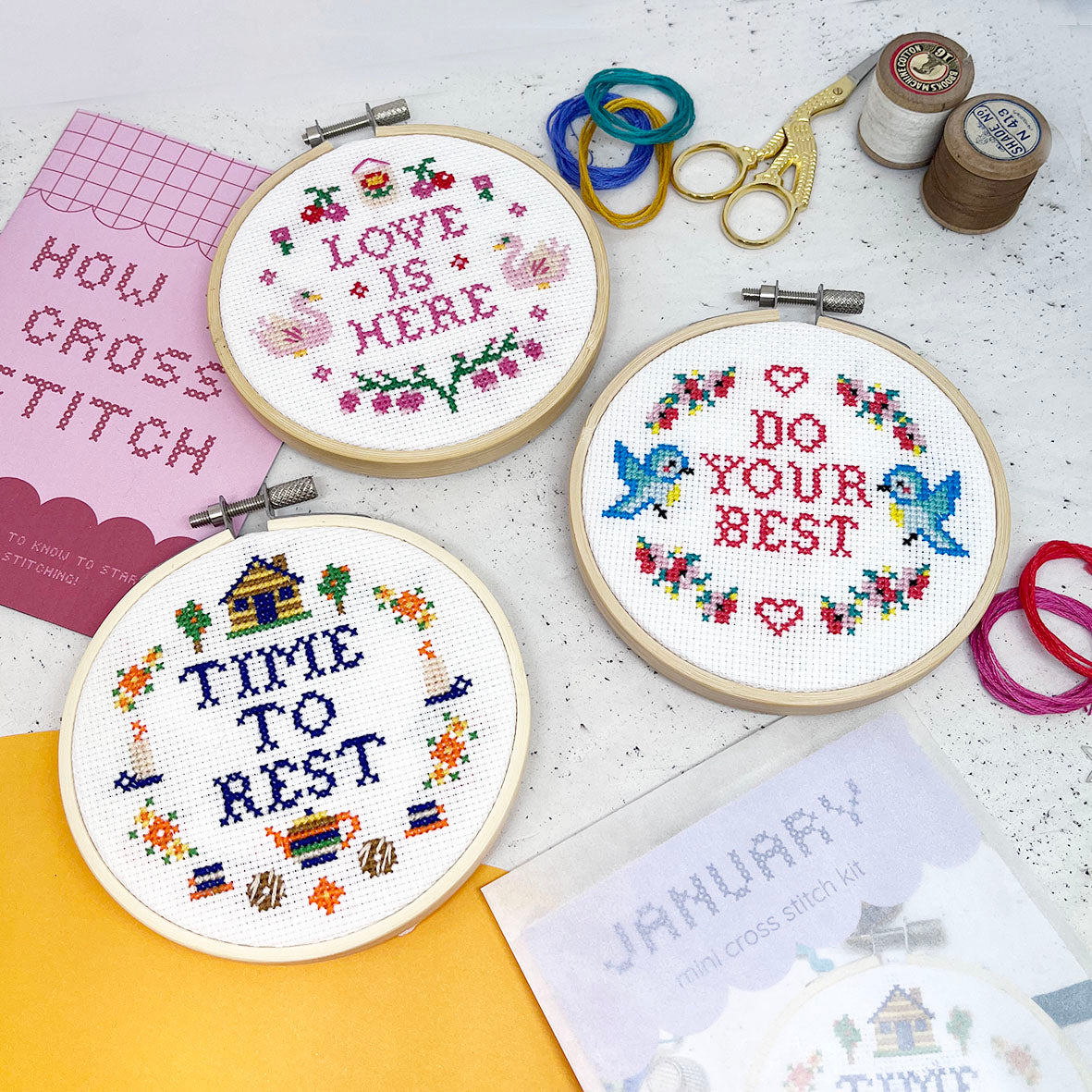 'A Year of Cross Stitch' - MARCH