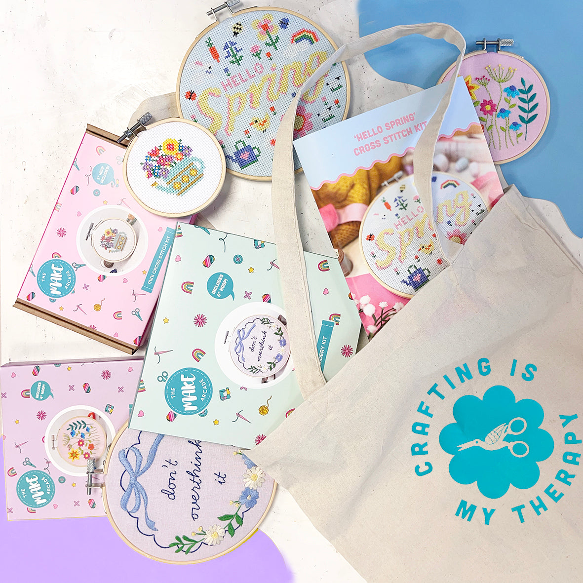 'We Love Spring' DIY Craft Kit Bundle
