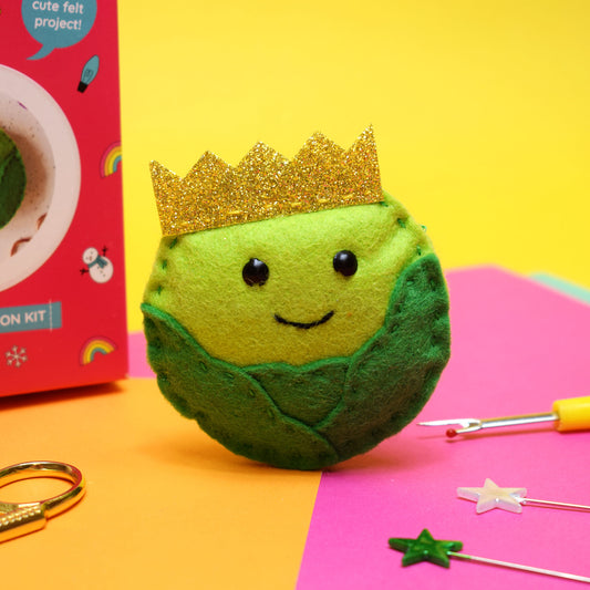 'King Sprout' Felt Decoration Kit