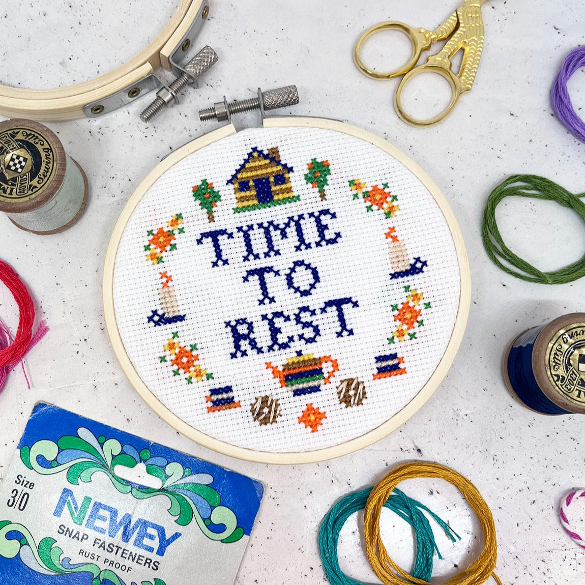 'A Year of Cross Stitch' - JANUARY