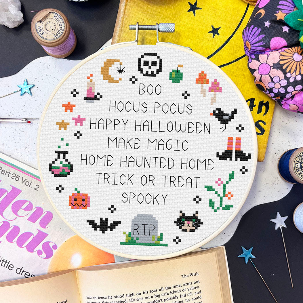 'Trick or Treat Yourself' Stitching Set