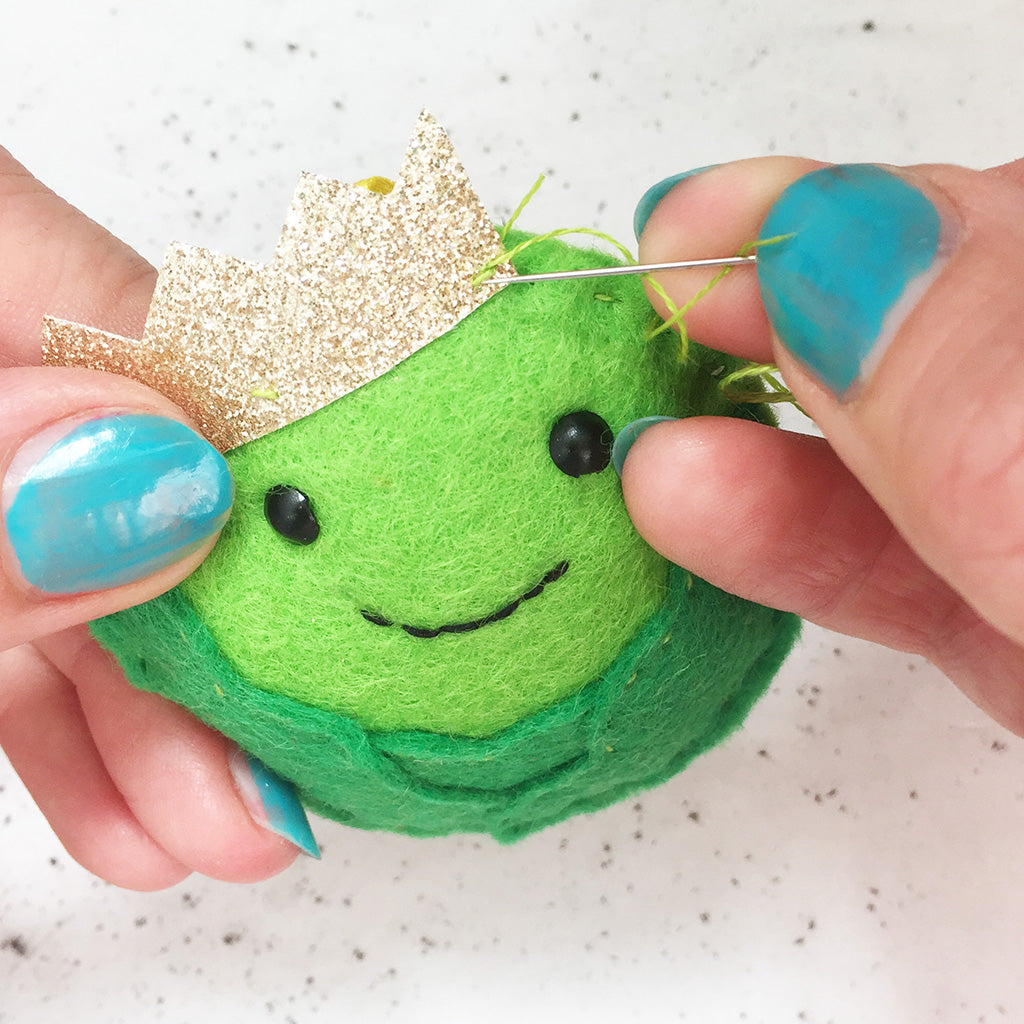 'Sprout' Mini Decoration Felt Sewing Kit