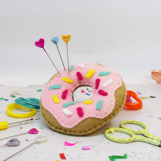 'Sweet Doughnut' Pin Cushion Sewing Kit