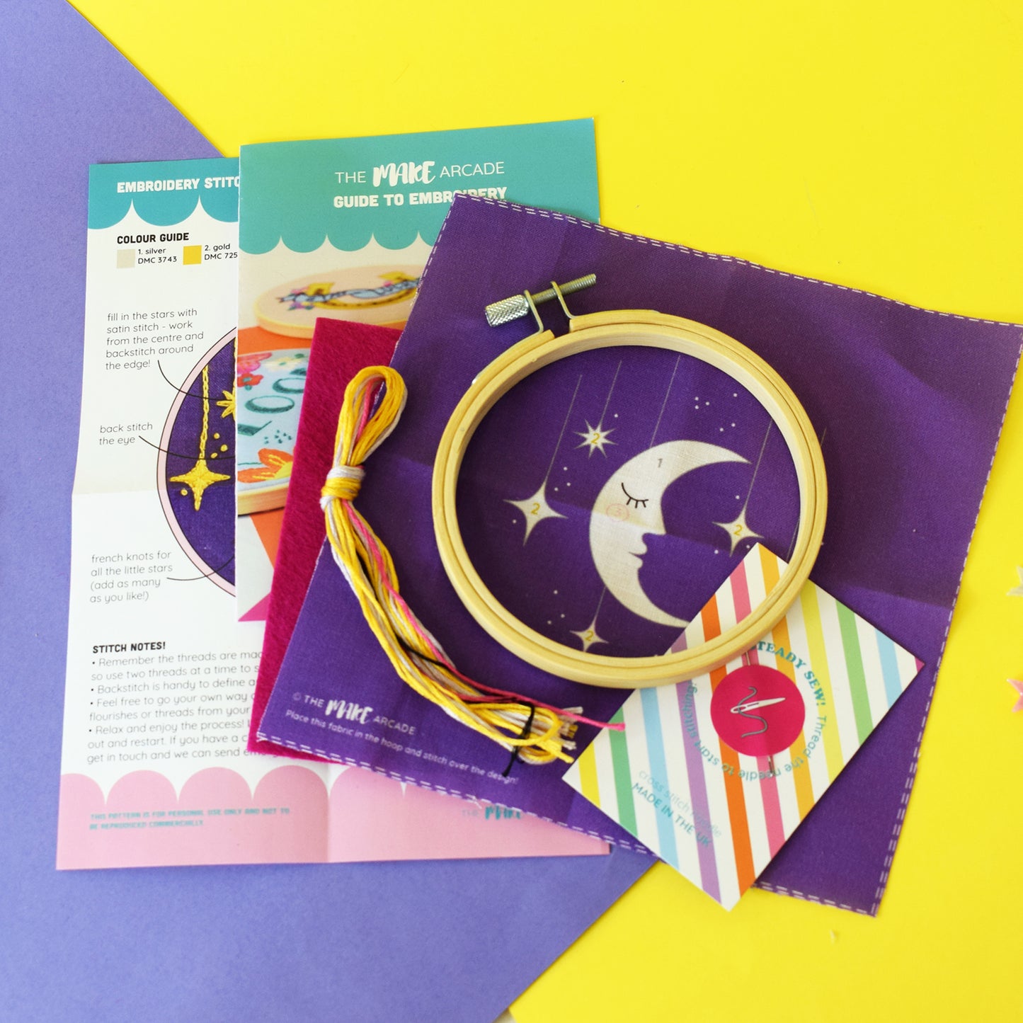 Celestial Mini Embroidery Kit