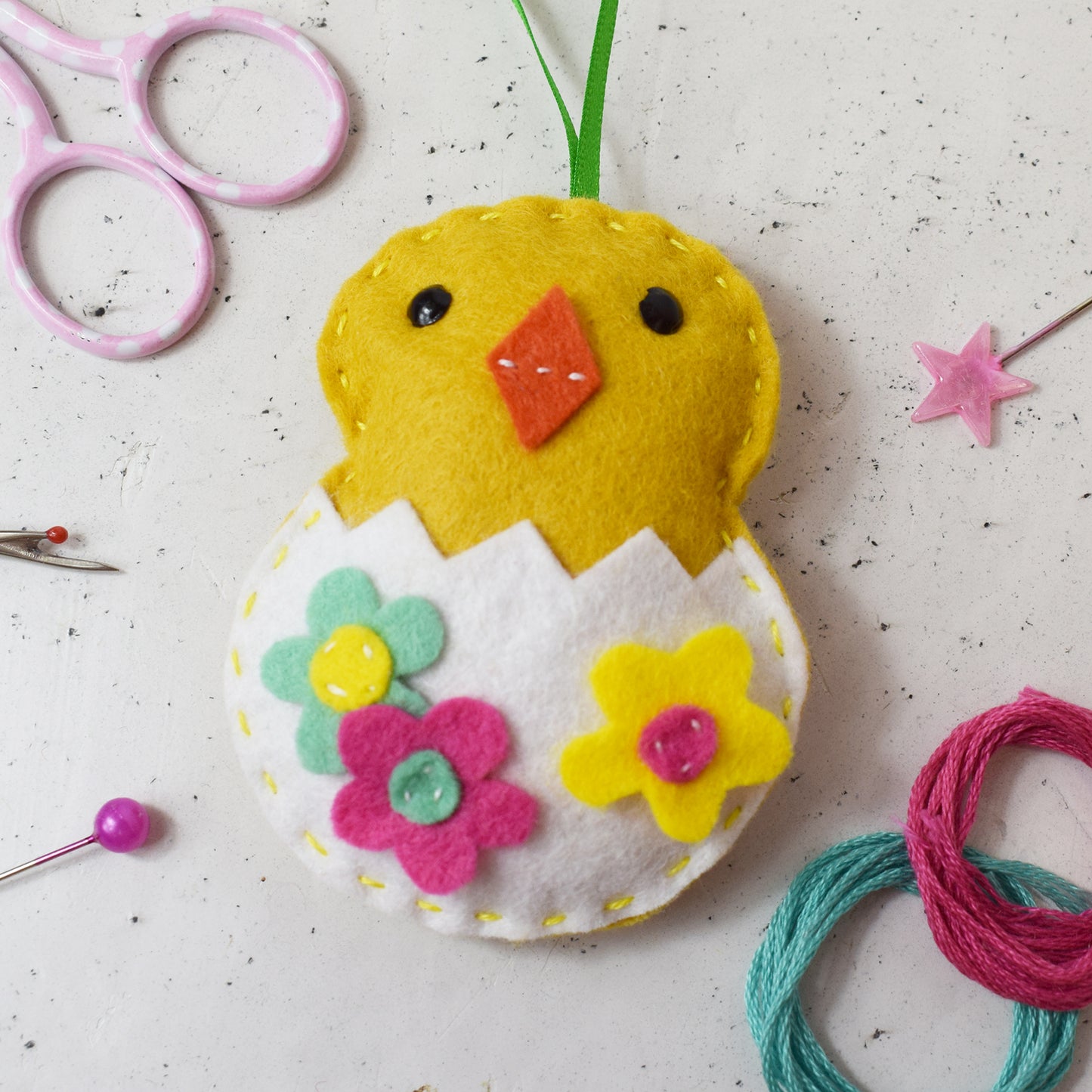 'Cute Chick' Mini Felt Kit