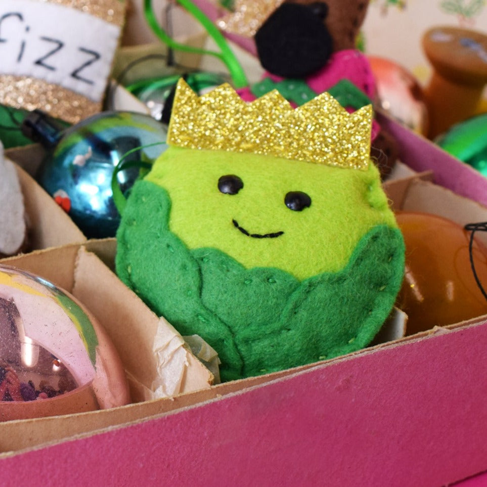 'Sprout' Mini Decoration Felt Sewing Kit