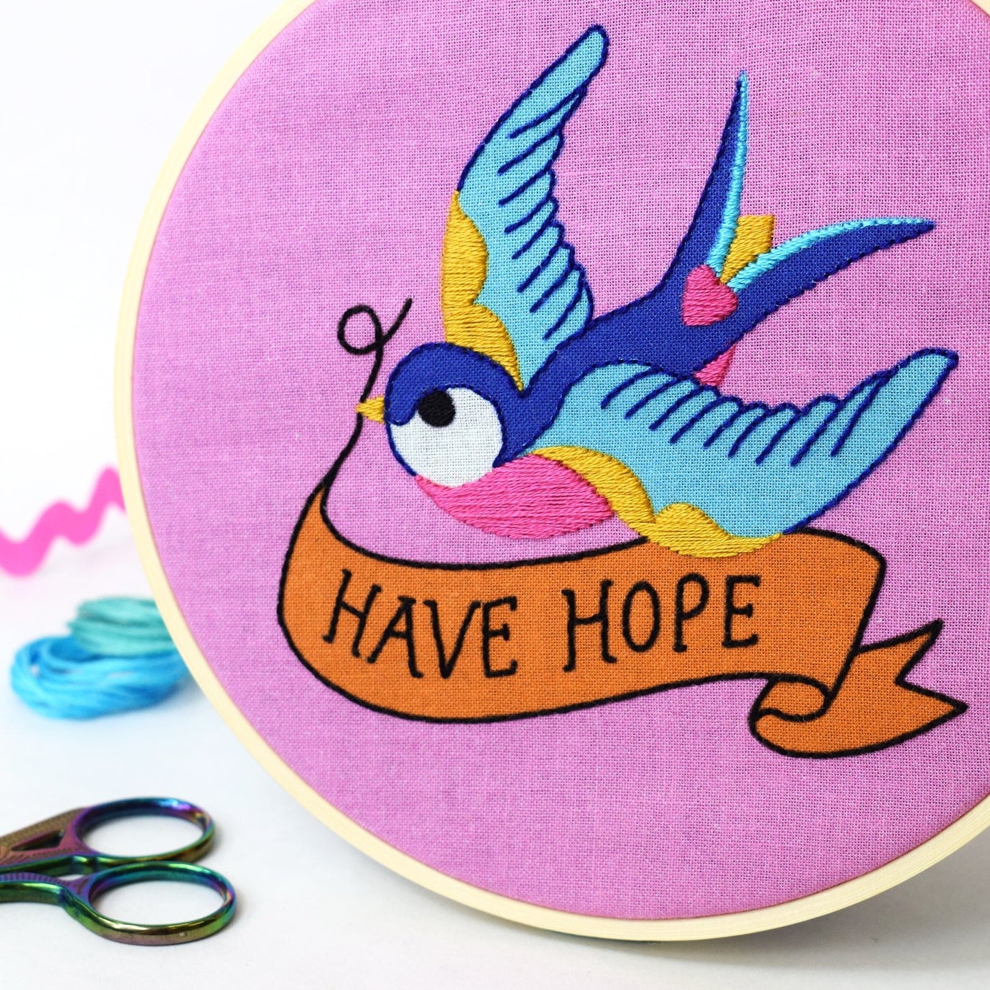 'Have Hope' Large Embroidery Craft Kit