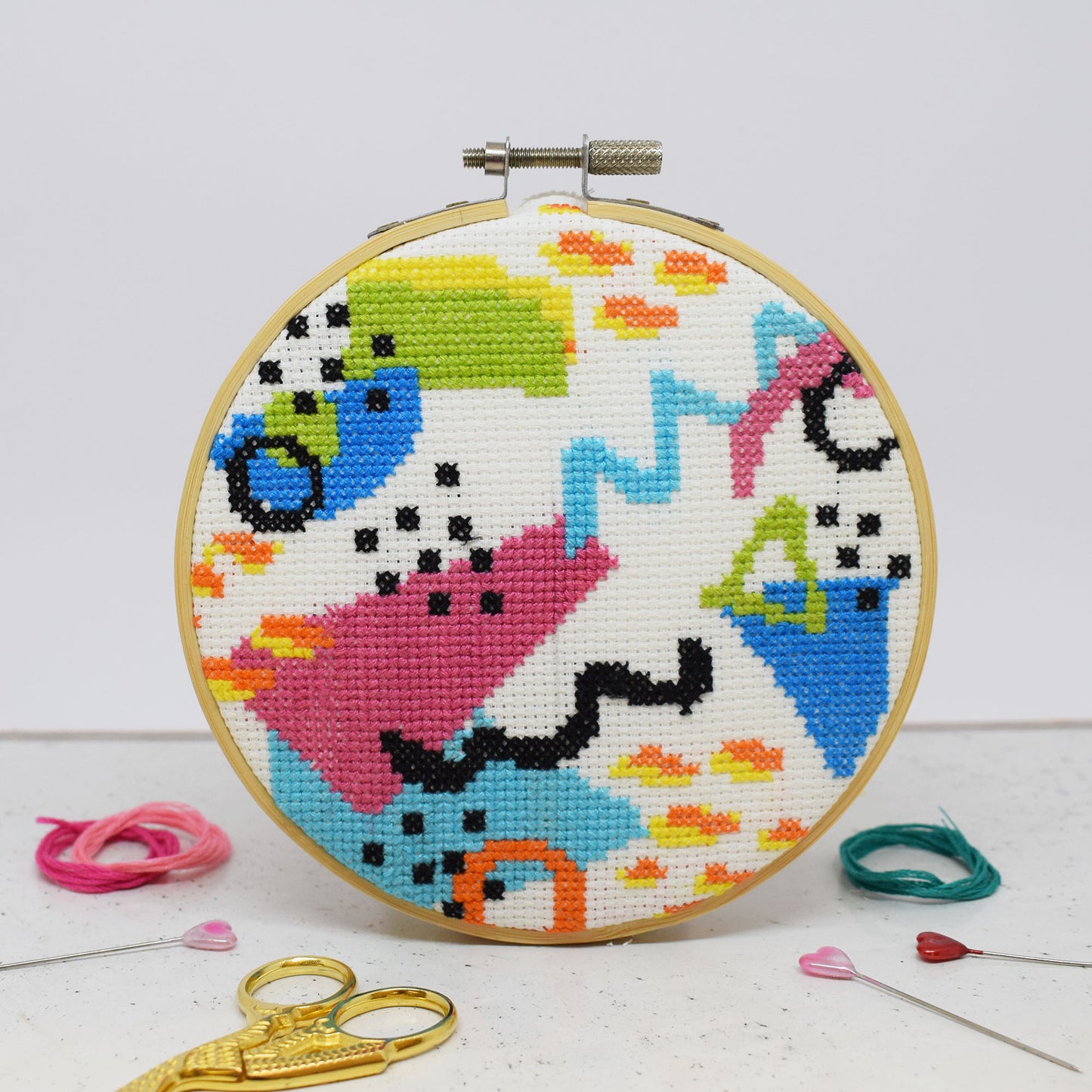 'Memphis' Large Cross Stitch Kit