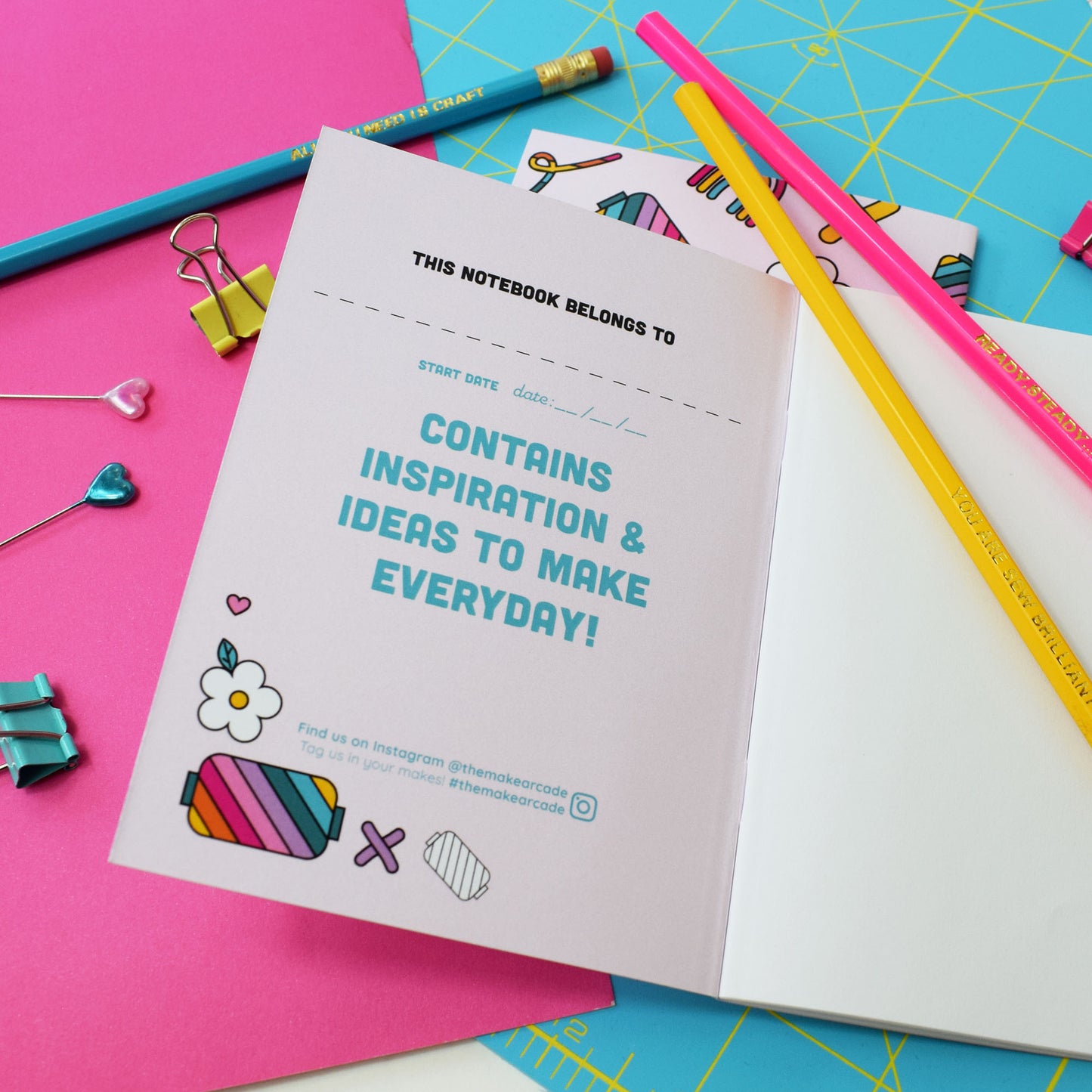 'Craftspiration' Mini Notebook