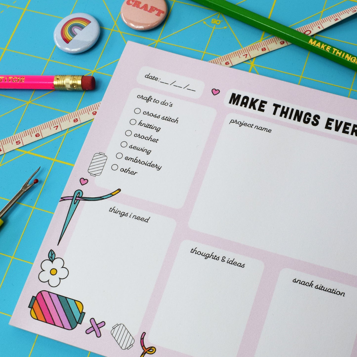 'Make Things Every Day' Project Planner