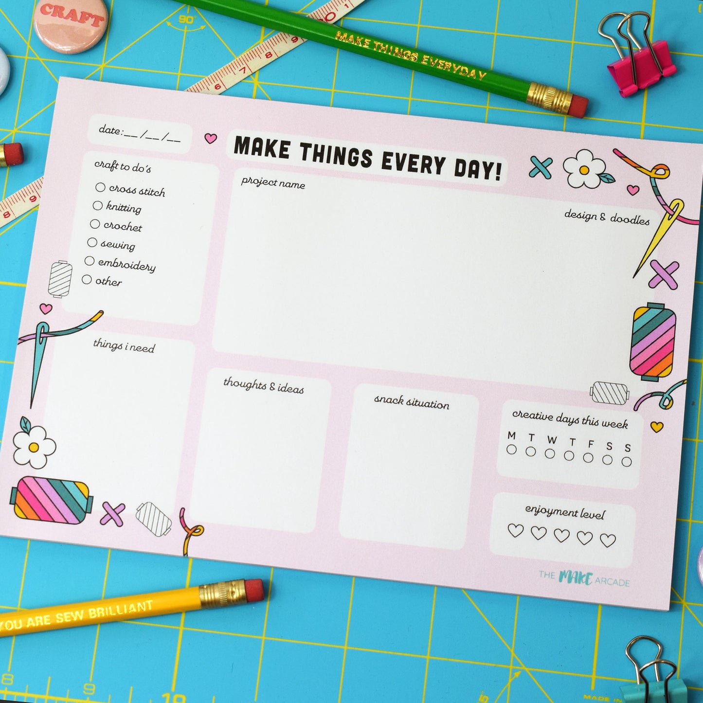'Make Things Every Day' Project Planner