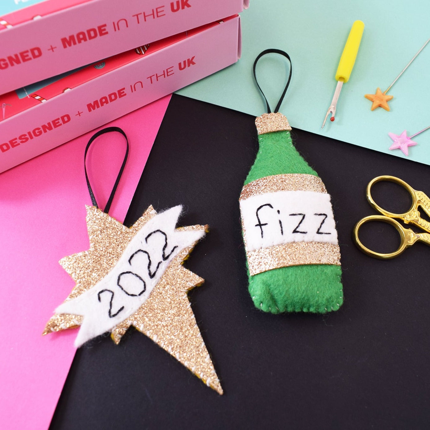 'Celebration' Felt Duo Craft Kit