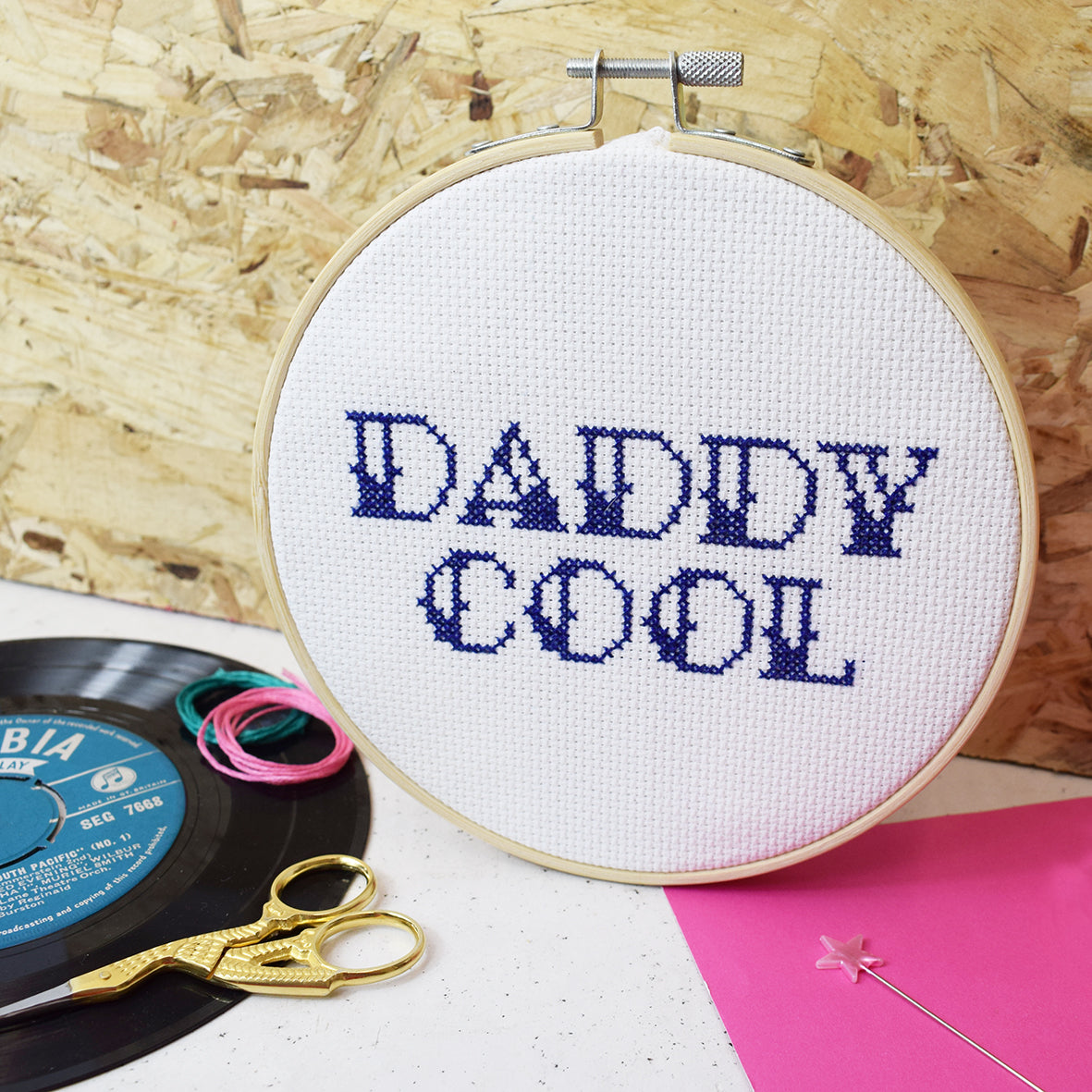 'Daddy Cool' Large Cross Stitch Kit