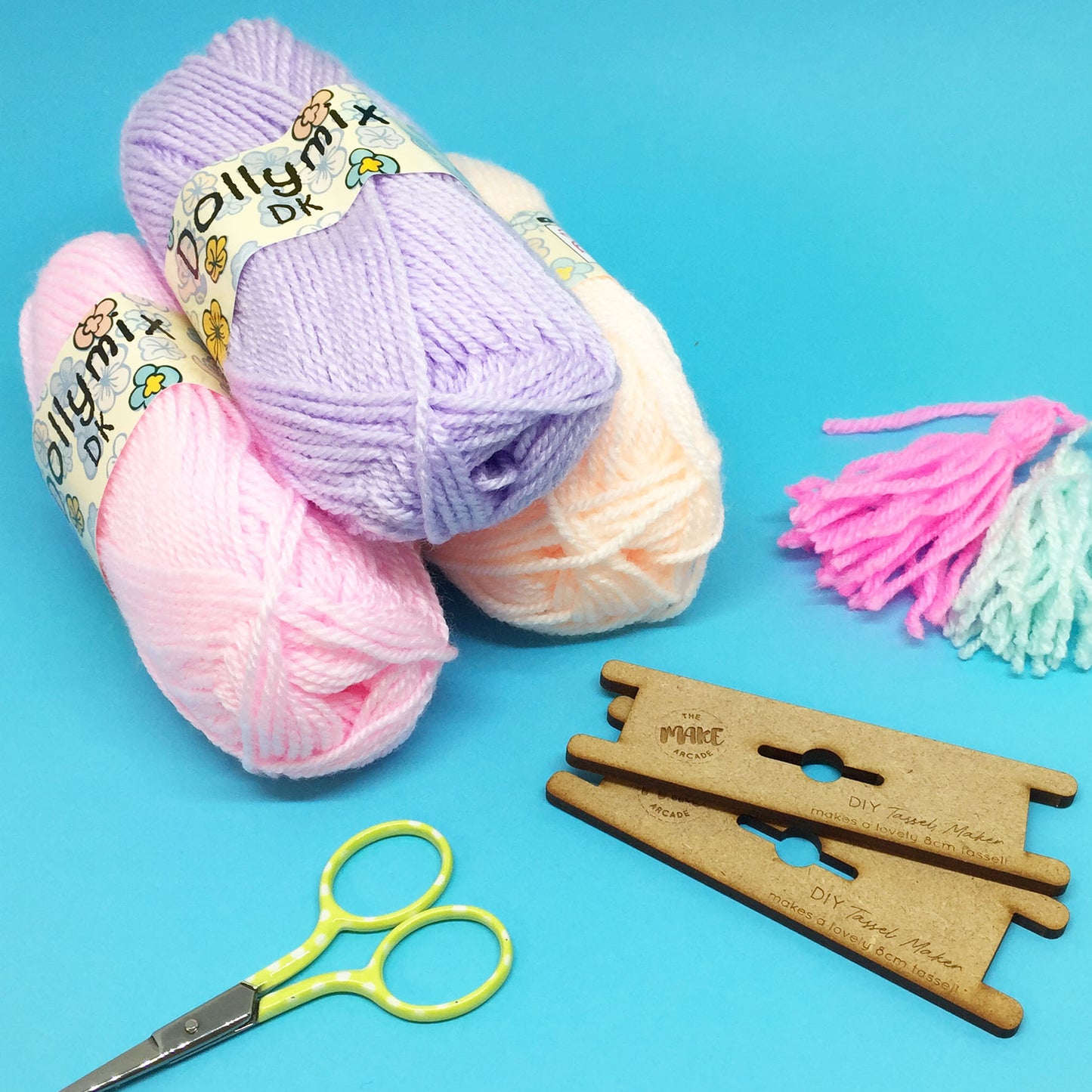 Pastel Tassel Making Set