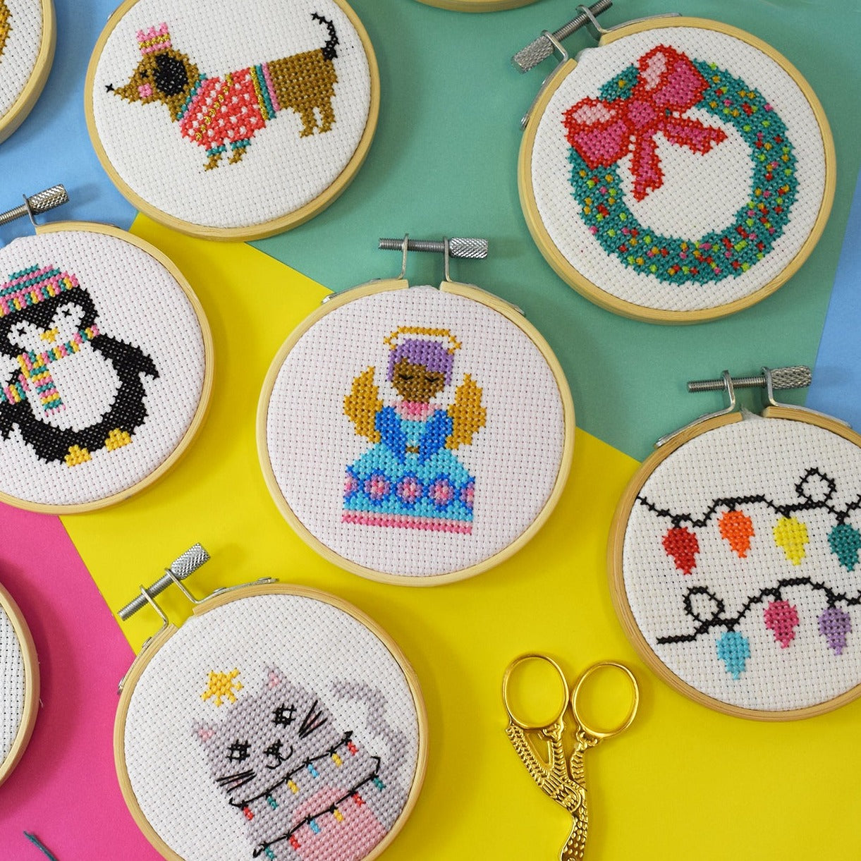 'ELF' MINI CROSS STITCH KIT