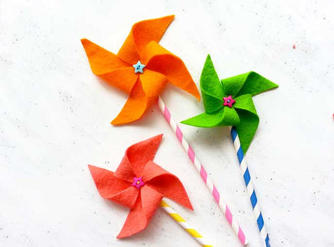 Summer Pinwheels! – The Make Arcade