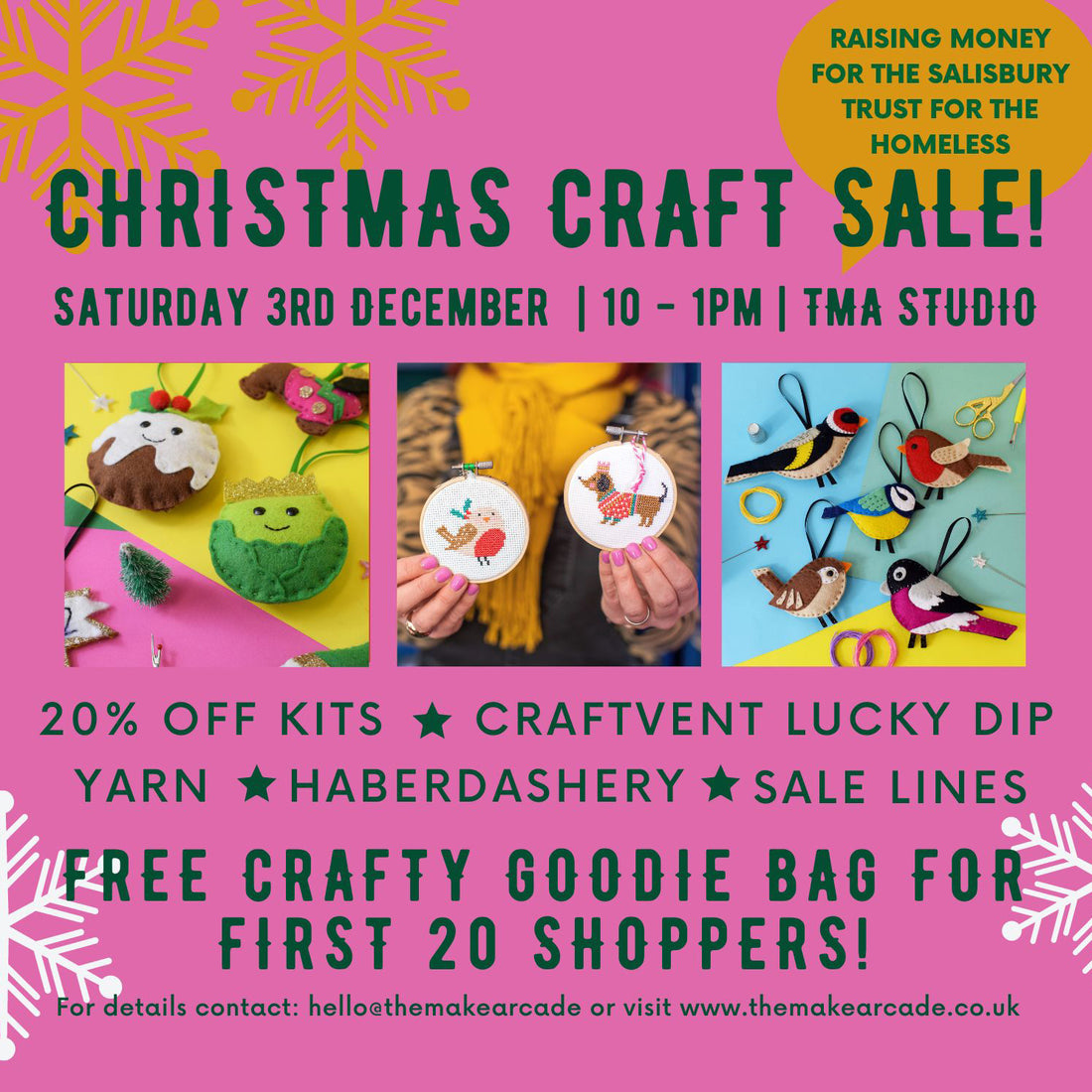 CHRISTMAS CRAFT SALE!