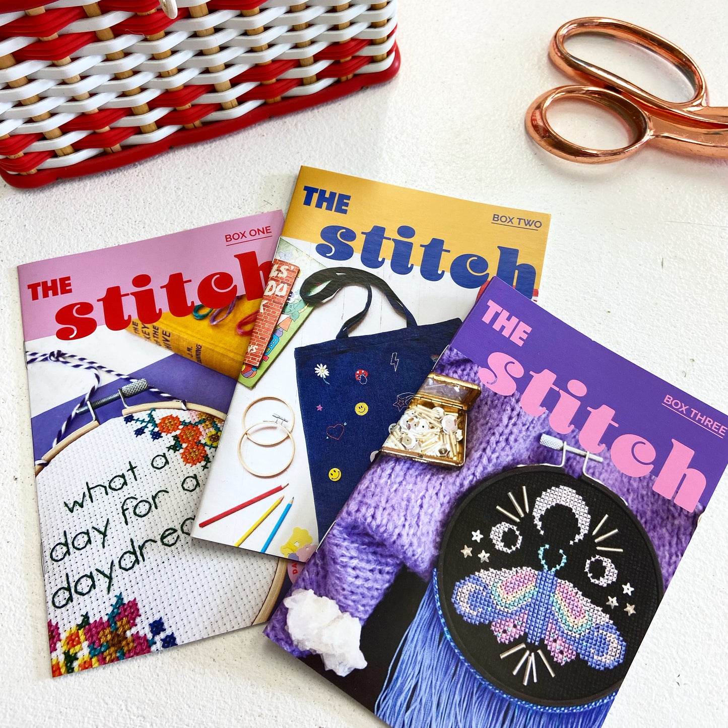 The Lucky Stitch Society mini zine sets