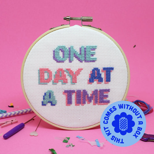 'One Day at a Time' Cross Stitch Kit