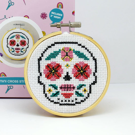 'Skull' Mini Cross Stitch - PDF Pattern