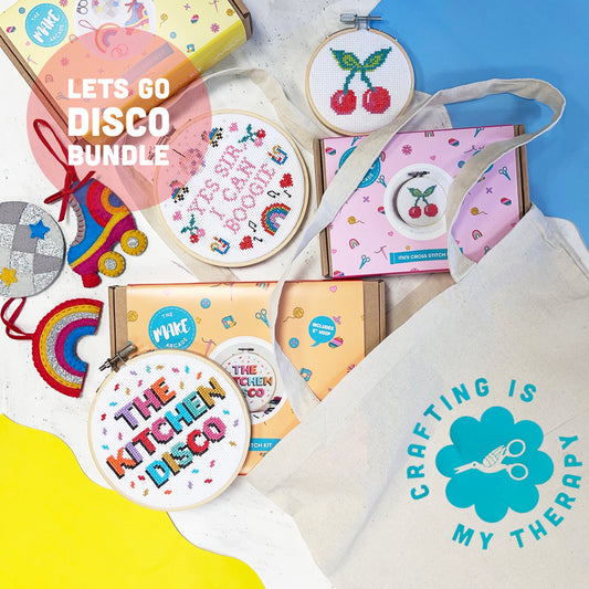 'Let’s Go Disco' DIY Craft Kit Bundle