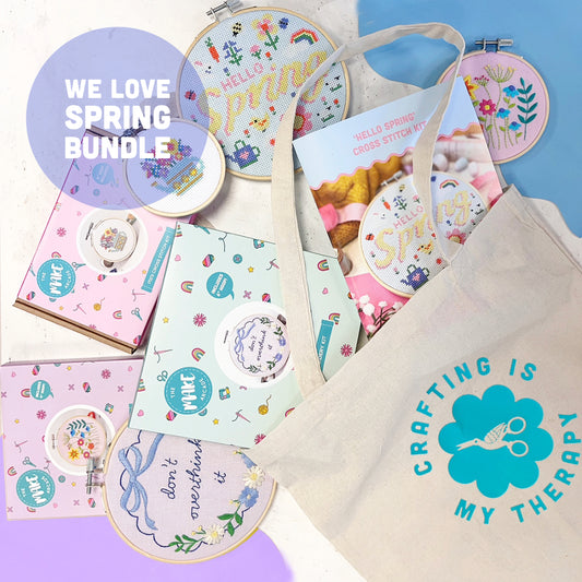 'We Love Spring' DIY Craft Kit Bundle
