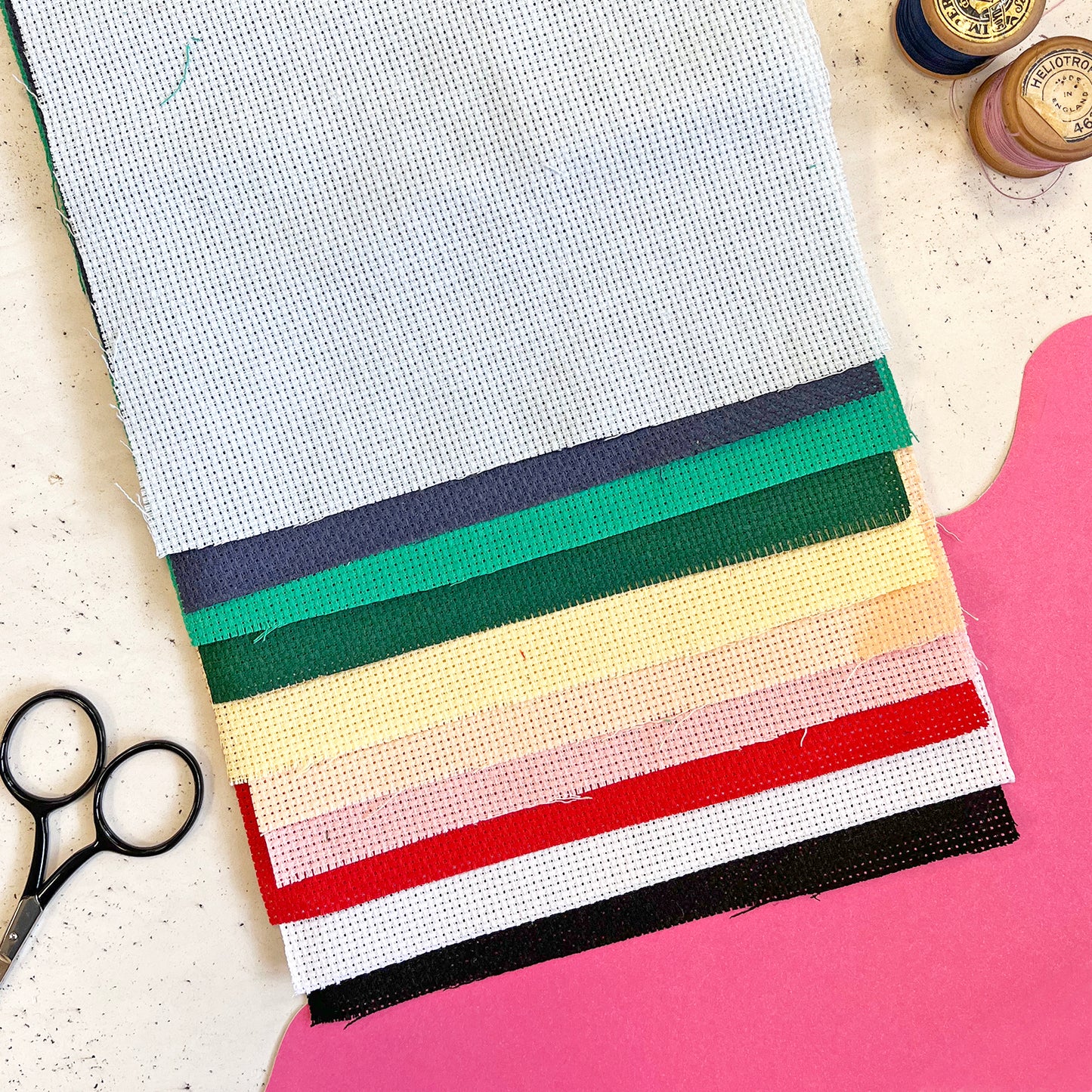 Aida Cloth for Cross Stitch projects – The Make Arcade