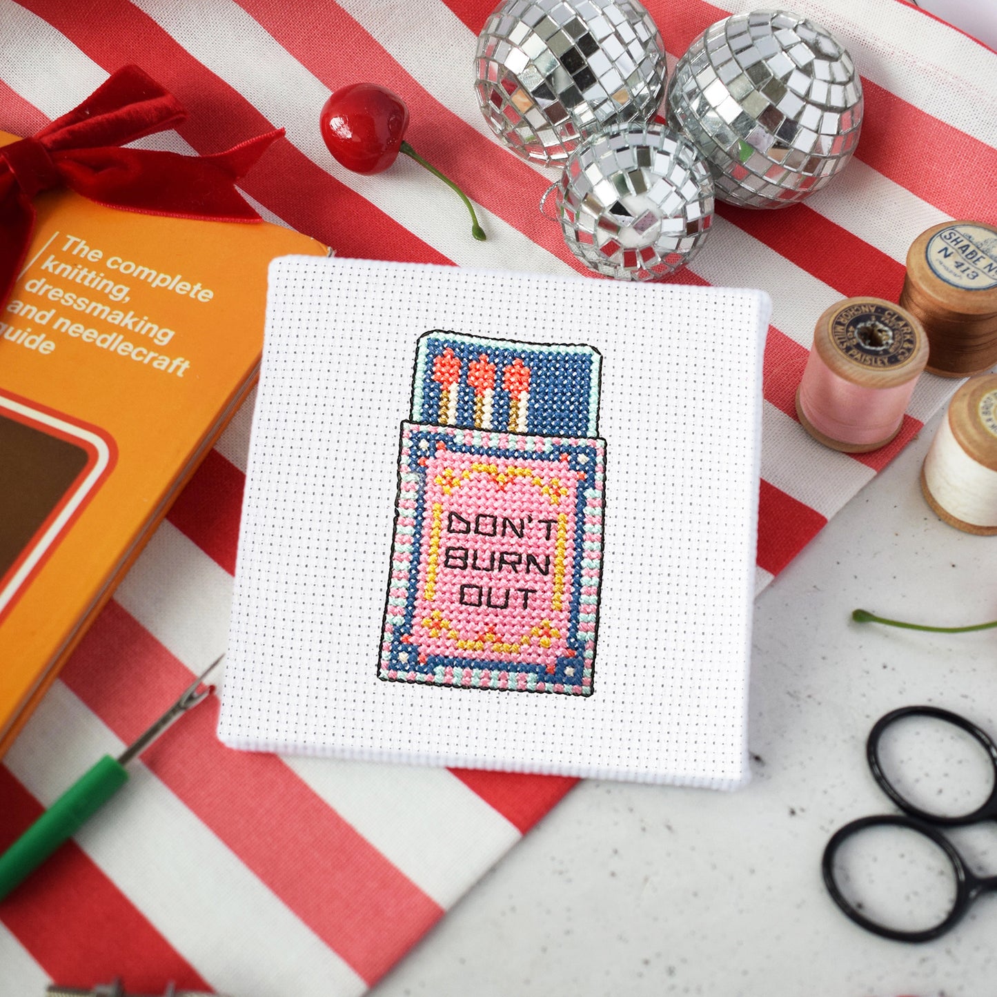 'Matchbox' Mini Cross Stitch Kit
