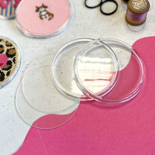 80mm Acrylic Coaster - Set of Two