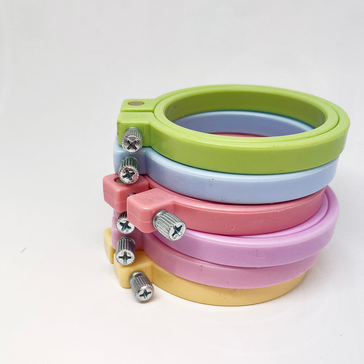 Cornflower Blue - 7cm Mini Embroidery Hoop